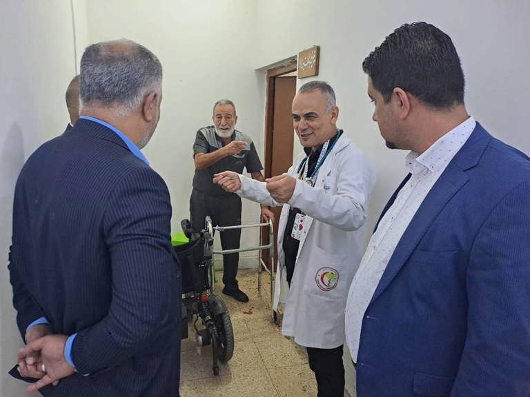 The Technical Affairs Department carries out a field visit to the Al-Ataa Home for the Elderly in Al-Sulaikh
